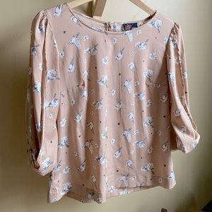 Yumi bird blouse